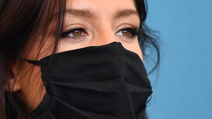 Adèle Exarchopoulos à la 77e Mostra de Venise, le 5 septembre 2020 (TIZIANA FABI / AFP)