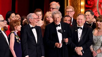 Tom Stoppard remporte quatre récompenses pour "Leopoldstadt" à l'occasion des Tony Awards 2023. (THEO WARGO / GETTY IMAGES NORTH AMERICA / AFP)