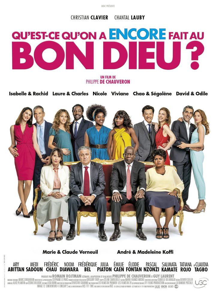 Affiche du film "Qu'est ce qu'on a encore fait au bon Dieu?"
 (Les films du 24 / Collection ChristopheL)