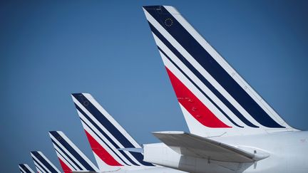 La direction d'Air France prépare un plan massif de suppression de postes. (illustration 2018) (JOEL SAGET / AFP)