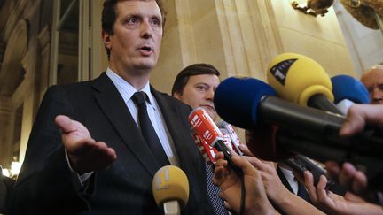 Le d&eacute;put&eacute; UMP J&eacute;r&ocirc;me Chartier, proche de Fran&ccedil;ois Fillon, le 26 novembre 2012. (PIERRE VERDY / AFP)