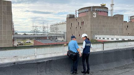 La centrale nucléaire ukrainienne de Zaporijjia. (IAEA PRESS OFFICE / MAXPPP)