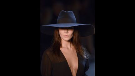 Défilé Saint Laurent pap printemps-été 2013, à Paris (septembre 2012)
 (M.Bureau.AFP)