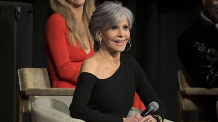 Jane Fonda le 23 avril 2022 à Los Angeles (CHARLEY GALLAY / GETTY IMAGES NORTH AMERICA / AFP)