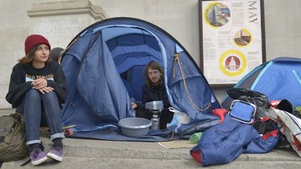 Des sans-abri au Royaume-Uni (JONATHAN NICHOLSON / NURPHOTO)