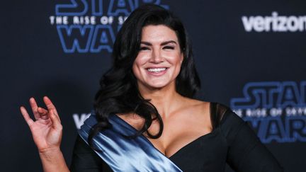 Gina Carano à la première de "Star Wars : l'Ascension de Skywalker" en décembre 2019.&nbsp; (IMAGE PRESS AGENCY / NURPHOTO)