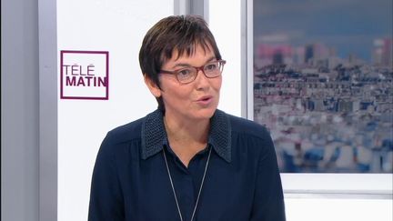 Annick Girardin, ministre des Outre-mer, sur France 2, le 8 novembre 2017. (FRANCE 2)