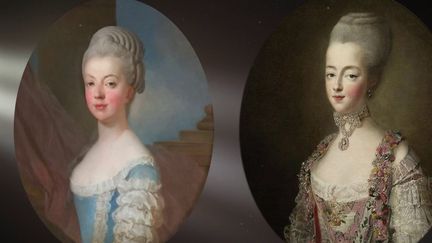 Un portrait de Marie-Antoinette à 16 ans vient de réapparaître. Cette pièce unique est à découvrir en ce moment au Château de Versailles. Ce tableau montre la souveraine à l’adolescence, un moment crucial pour la reine dans la fabrique de son image. (CAPTURE D'ÉCRAN FRANCE 2)