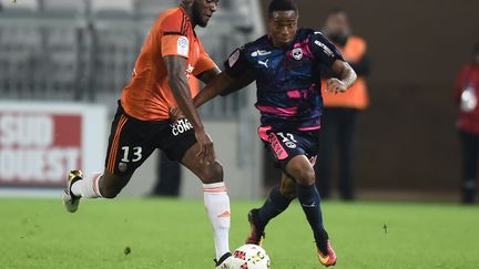 Début novembre, François Kamano avait fait beaucoup de mal au FC Lorient (2-1). (NICOLAS TUCAT / AFP)