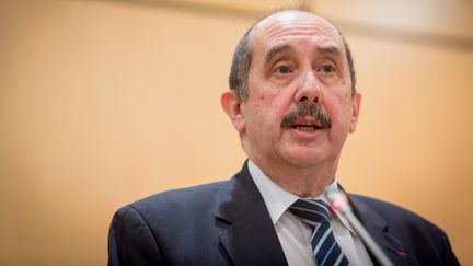 Le président du Conseil de l'ordre des médecins, Patrick Bouet, le 26 janvier 2015 à Paris. (GARO / PHANIE / AFP)