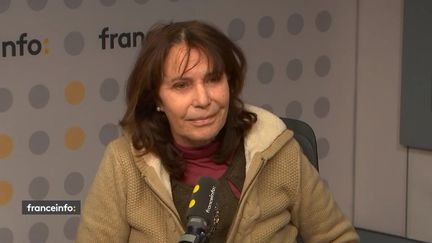 Mémona Hintermann, journaliste et ancienne membre de l'Arcom (nouveau nom du CSA). (FRANCE INFO / RADIO FRANCE)