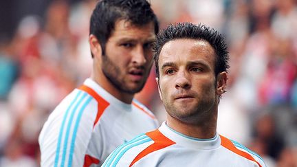 Mathieu Valbuena, bientôt le doyen de l'OM (PHILIPPE HUGUEN / AFP)