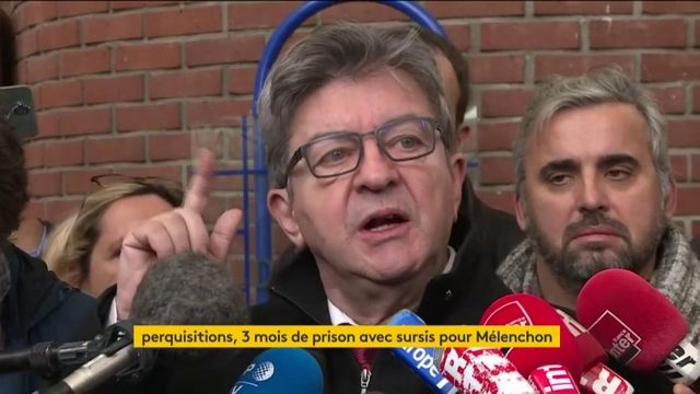 "C'est du n'importe quoi", dénonce Jean-Luc Mélenchon après sa condamnation