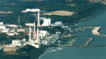 La centrale nucléaire de Fukushima en décembre 2011, 9 mois après le séisme et le tsunami qui ont ravagé la région en mars 2011. (KYODO / MAXPPP)