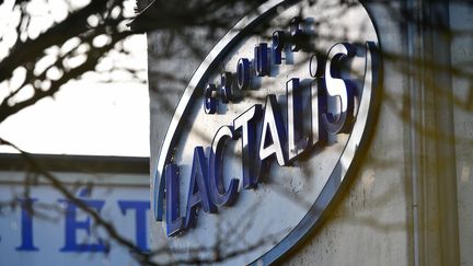 L'entreprise Lactalis, à Laval (Mayenne), le 17 janvier 2018. (JEAN-FRANCOIS MONIER / AFP)