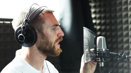 Timothée Adolphe, vice-champion paralympique sur le 100m à Tokyo, est aussi rappeur sur son temps libre.&nbsp; (Anouk Flesch)