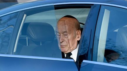  (Voyages, visites, médias, Valéry Gisard d'Estaing n'est pas vraiment à la retraite © MaxPPP)