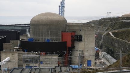 Le réacteur 1 de la centrale nucléaire de Flamanville (Manche) a été mis à l'arrêt, le 9 février 2017. (CHARLY TRIBALLEAU / AFP)