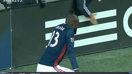 Le buteur de New England Revolution, Kei Camara