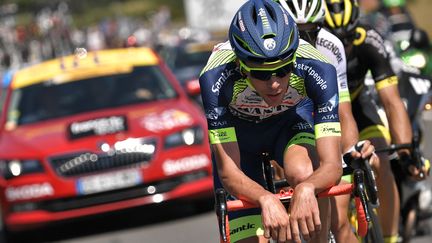 Yoann Offredo (Wanty) échappé sur le Tour de France (MARCO BERTORELLO / AFP)