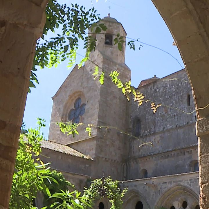 &nbsp; L'abbaye de Fontfroide dans l'Aude. (F. Jobard / France Télévisions)