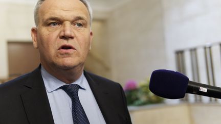 François-Noël Buffet, sénateur LR du Rhône et président de la commission des lois et de la culture du Sénat (DANIEL PIER / NURPHOTO)