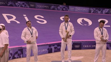 Trois Français grimpent sur le podium olympique en BMX Racing