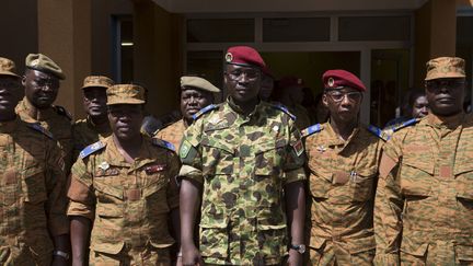 Le&nbsp;Lieutenant-colonel Isaac Zida &agrave; Ouagadougou (Burkina Faso), le 1er novembre&nbsp;2014 (© JOE PENNEY / REUTERS )