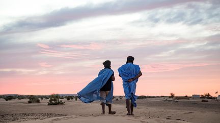 Les Mauritaniens s'apprêtent à voter pour les élections présidentielles (THOMAS SAMSON / AFP)