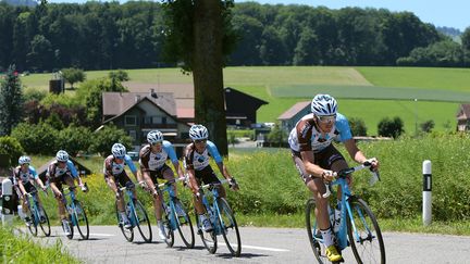 L'équipe AG2R-La Mondiale en formation sur le Dauphiné (DE WAELE TIM / TDWSPORT SARL)