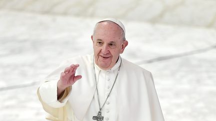 Le pape François, 21 octobre 2020. (MARIA LAURA ANTONELLI / AGF FOTO / MAXPPP)