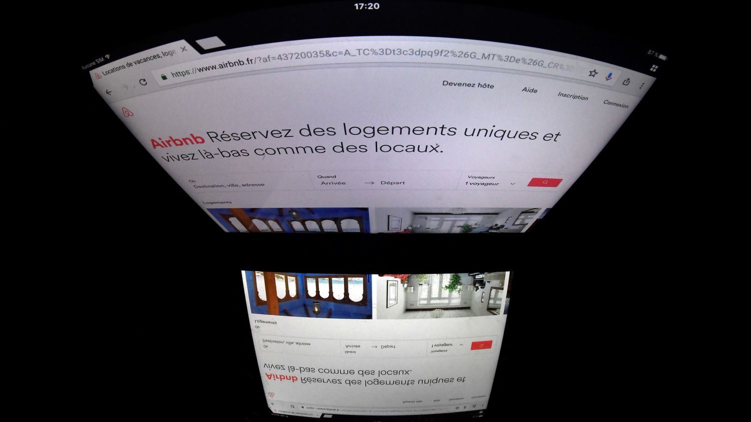  Airbnb  annonce  une  limitation des locations  120 jours 