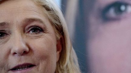 La présidente du FN, Marine Le Pen. (DENIS CHARLET / AFP)