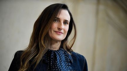 L'actrice Camille Cottin, en janvier 2023. (JULIEN DE ROSA / AFP)