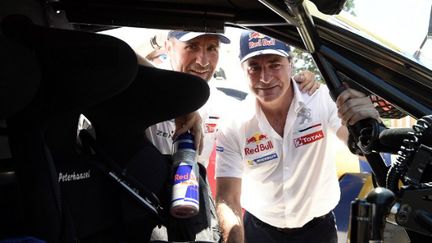 Peterhansel et Sainz, les deux pilotes de pointe de Peugeot