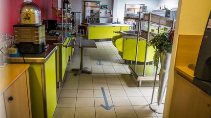 Restaurant d'entreprise à Vesoul (Haute-Saône). (Jean-Francois FERNANDEZ / RADIO FRANCE)