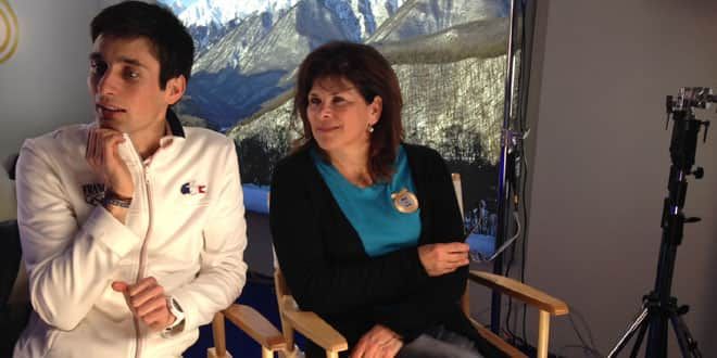 La mère et le fils auront passé ces Jeux Olympiques jamais loin de l'autre 