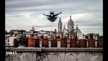 VIDEO. Quand un "explorateur urbain" visite les toits de Montmartre en défiant les lois de la gravitation universelle