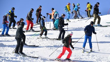 Depuis les années 1950, 169 stations de ski françaises ont fermé, faute d'un enneigement suffisant.&nbsp; (FRANK HOERMANN/SVEN SIMON / SVEN SIMON)