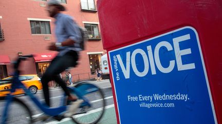 Le Village Voice ne sera plus distribué dans la rue, il sera disponible en version numérique uniquement
 (Drew Angerer / Getty Images North America / AFP)