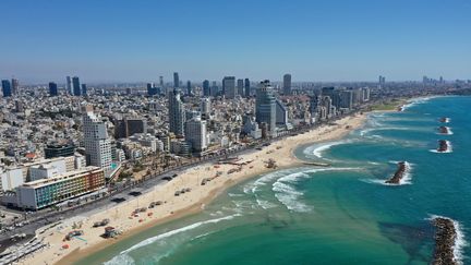 Tel Aviv en Israël au bord de la Méditerranée. (GIL COHEN-MAGEN / AFP)