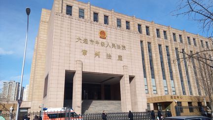 Le palais de justice de Dalian (Chine), le 29 décembre 2018. (NANG GONGAQ / IMAGINECHINA / AFP)