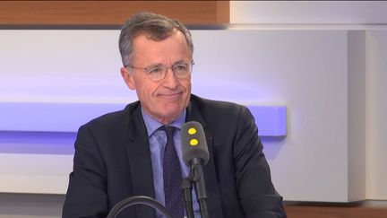 Philippe Darmayan, président de l'UIMM, invité de franceinfo mardi 8 janvier.&nbsp; (FRANCEINFO / RADIOFRANCE)