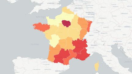 En 2012 en France, pr&egrave;s de 15 millions de r&eacute;sidents &eacute;taient titulaires d'un dipl&ocirc;me ou en cours d'&eacute;tudes dans l'enseignement sup&eacute;rieur, selon les r&eacute;sultats du recensement de la population, publi&eacute;s par l'Insee le 25 juin 2015. (CARTODB / FRANCETV INFO)