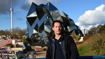 L'astronaute français Thomas Pesquet au Futroscope (Vienne), le 25 novembre 2017. (GUILLAUME SOUVANT / AFP)