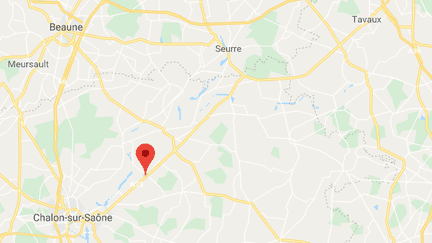 Damerey, en Saône-et-Loire. (GOOGLE MAPS)