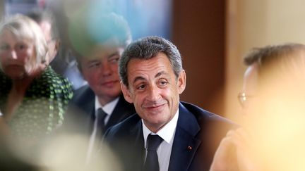 &nbsp; (Nicolas Sarkozy est le premier président de la République battu à se déclarer à nouveau candidat © AFP)