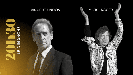 "20h30 le dimanche". Avec Mick Jagger et Vincent Lindon (20H30 LE DIMANCHE / FRANCE 2)