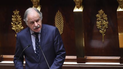 Noël Mamère, député écologiste de Gironde, à l'Assemblée nationale, 5 février 2016. (LIONEL BONAVENTURE / AFP)