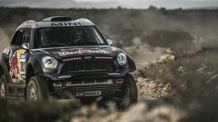 Nasser Al-Attiyah est l'un des favoris du Dakar 2015 au volant de sa Mini All 4 Racing